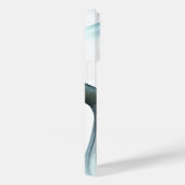 Coques Case-Mate iPhone Queue Mermaid Luxe | Seafoam Mint Green Aqua Custo (Verso / Droite)