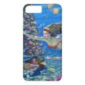 Coques Case-Mate iPhone queue rouge mermaid (Dos)