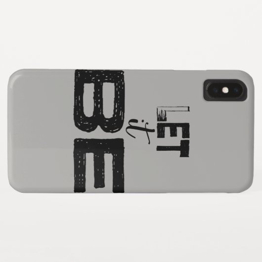 Coques Case-Mate iPhone Qu'Il Soit Cité (Dos (Horizontal))