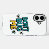 Coques Case-Mate iPhone Quirky Bee Pun - Don’t Bug Me Artwork (Verso (horizontal))
