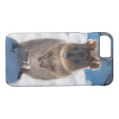 Coques Case-Mate iPhone Quokka mignonne petit animal sur la plage Australi (Dos (Horizontal))