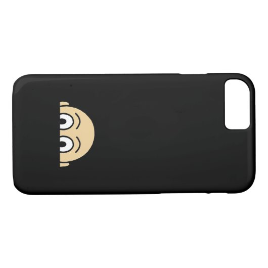 Coques Case-Mate iPhone Quote de base graphique Peekaboo (Dos (Horizontal))