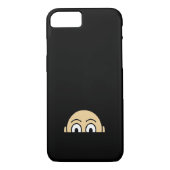 Coques Case-Mate iPhone Quote de base graphique Peekaboo (Dos)