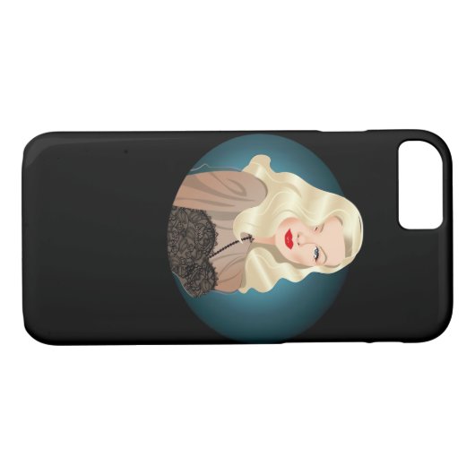 Coques Case-Mate iPhone Quote Peekaboo Éffrayant (Dos (Horizontal))