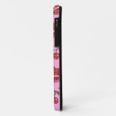 Coques Case-Mate iPhone RAB Rockabilly Cherry Kisses on Pink (Dos/Gauche)