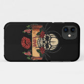 Coques Case-Mate iPhone RAB Rockabilly Crâne Roses Love Lipstick (Dos (Horizontal))