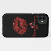 Coques Case-Mate iPhone RAB Rockabilly très Cherry Kiss (Dos (Horizontal))