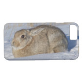 Coques Case-Mate iPhone Rabbit de coton R5 en neige (Dos (Horizontal))