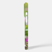 Coques Case-Mate iPhone Rabbit Manger Pétunia Rose Fleurs (Verso / Gauche)