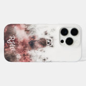 Coques Case-Mate iPhone Raccoon Dans Le pré Rouge (Verso (horizontal))