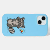 Coques Case-Mate iPhone Raccoon Dream - Pizza ! (Verso (horizontal))