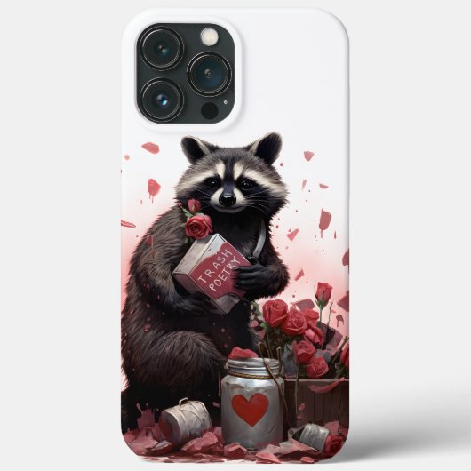 Coques Case-Mate iPhone Raccoon ordures poésie Valentines jour (Verso)