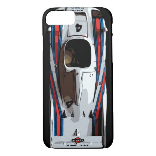 Etui iPhone Case-Mate RACE CAR - rouge, blanc, bleu