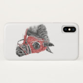 Coques Case-Mate iPhone Race Horse Portrait Soies (Dos (Horizontal))