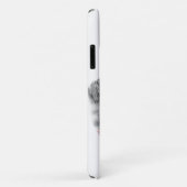 Coques Case-Mate iPhone Race Horse Portrait Soies (Dos/Droite)