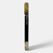 Coques Case-Mate iPhone Rachella Elegant Ebony Chic Monogramme (Verso / Gauche)