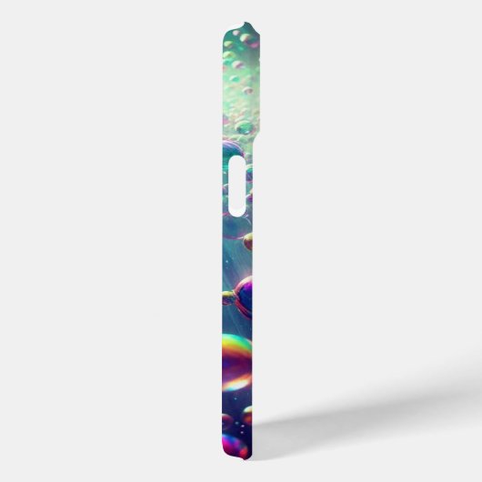 Coques Case-Mate iPhone Radiant Bubbles (Verso / Droite)