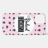 Coques Case-Mate iPhone Radical féministe (Verso (horizontal))