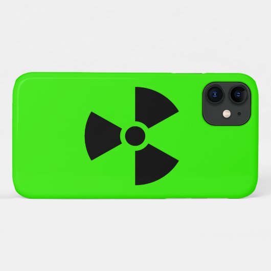 Coques Case-Mate iPhone Radioactif (Dos (Horizontal))
