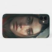 Coques Case-Mate iPhone Rain hood girl (Dos (Horizontal))