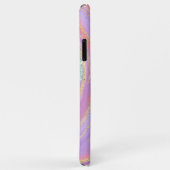 Coques Case-Mate iPhone *~* Rainbow Agate Gold Parties scintillant Pastel  (Dos/Droite)