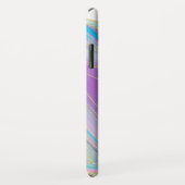 Coques Case-Mate iPhone *~* Rainbow Agate Gold Parties scintillant Pastel  (Dos/Droite)