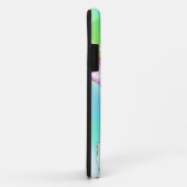 Coques Case-Mate iPhone *~* Rainbow Agate Sun Rays Gold Pastel (Dos/Droite)