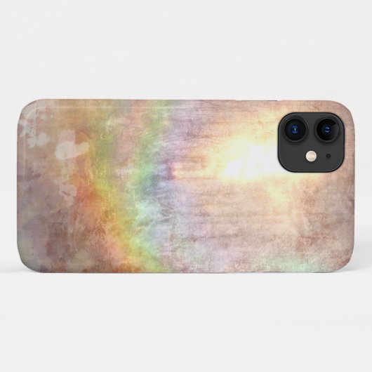 Coques Case-Mate iPhone Rainbow Beige Abstract Design (Dos (Horizontal))