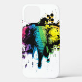 Coques Case-Mate iPhone Rainbow Bull Elephant Abstrait (Verso)
