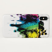 Coques Case-Mate iPhone Rainbow Bull Elephant Abstrait (Dos (Horizontal))