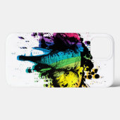 Coques Case-Mate iPhone Rainbow Bull Elephant Design abstrait (Verso (horizontal))