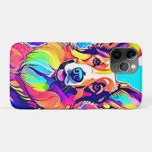 Coques Case-Mate iPhone Rainbow Corgi : Pop Art Puppy Joy (Dos (Horizontal))