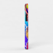 Coques Case-Mate iPhone Rainbow Corgi : Pop Art Puppy Joy (Dos/Droite)