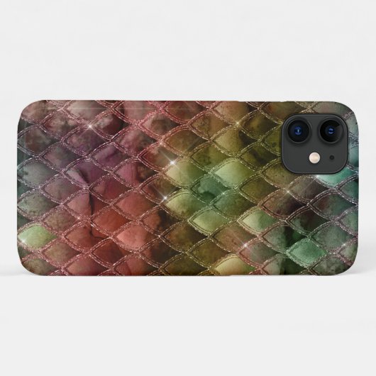 Coques Case-Mate iPhone Rainbow Dragon Scales Texture (Dos (Horizontal))
