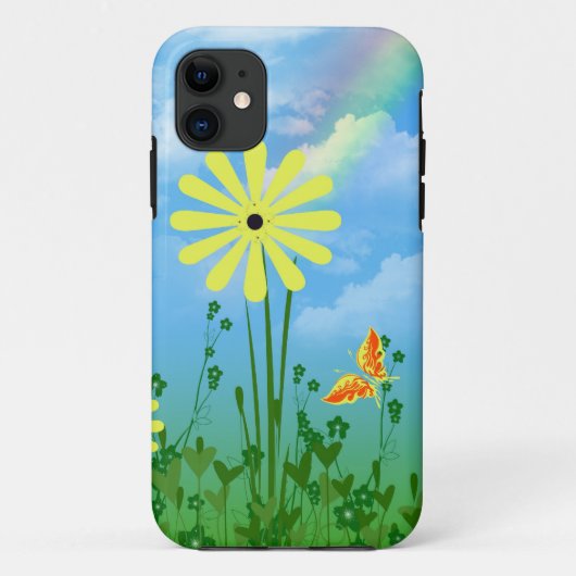 Coques Case-Mate iPhone Rainbow été (Dos)