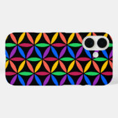 Coques Case-Mate iPhone Rainbow Flower of Life Motif Coque-Mate iPhone Ca (Verso (horizontal))