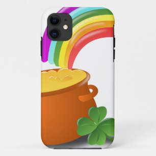 Case-Mate iPhone Case Rainbow Gold Pot Lucky Irish Sky Irlande Coloré