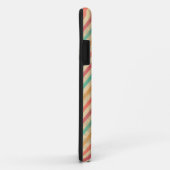 Coques Case-Mate iPhone Rainbow Grunge Zigzag Chevrons (Dos/Droite)