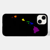 Coques Case-Mate iPhone Rainbow Hawaii (Verso (horizontal))