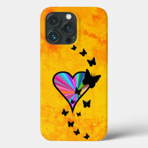 Case-Mate iPhone Case Rainbow heart and Butterfly