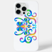 Coques Case-Mate iPhone Rainbow Heart et Lily (Verso)