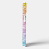 Coques Case-Mate iPhone Rainbow Pastel Scribbles avec tous les signes d'am (Verso / Droite)