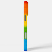 Coques Case-Mate iPhone Rainbow Pride Flag LGBT  Bold LGBTQ+ Support (Verso / Droite)