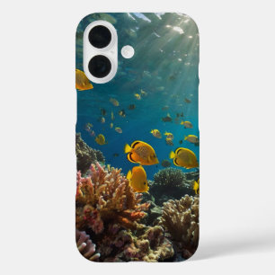 Coques iPhone 16 Rainbow Reef Fish