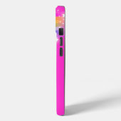 Coques Case-Mate iPhone Rainbow rose girls nom personnalisé (Verso / Gauche)