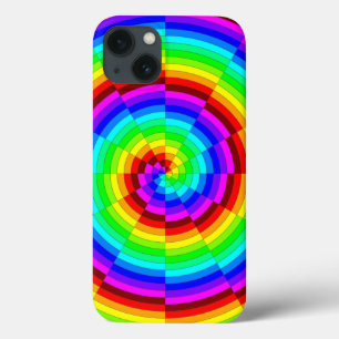 iPhone 13 Coque Rainbow Spiral par Kenneth Yoncich