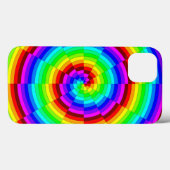 Coques Case-Mate iPhone Rainbow Spiral par Kenneth Yoncich (Verso (horizontal))
