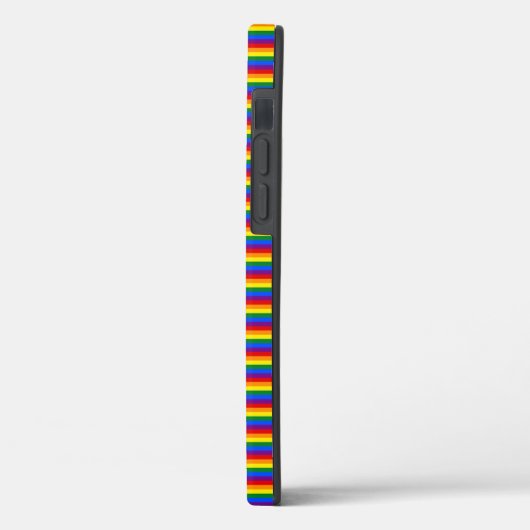 Coques Case-Mate iPhone Rainbow Stripes Gay Pride Design Smartphone Case (Verso / Gauche)