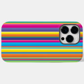 Coques Case-Mate iPhone Rainbow sttipes modèleApple iPhone 13 Pro, à peine (Verso (horizontal))