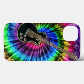 Coques Case-Mate iPhone Rainbow Tie-Dye Electric Guitar for iPad (Verso (horizontal))